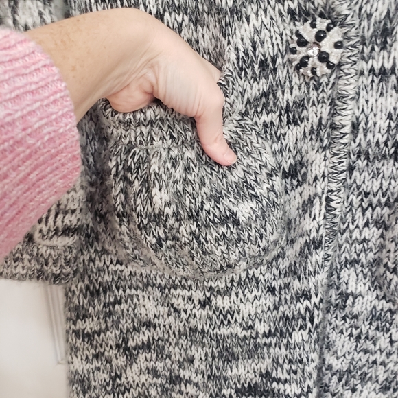 BCBG Maxazria Knit Cardigan Duster Sweater - Picture 9 of 9